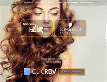 Tablet Screenshot of nouvel-hair-lille.com